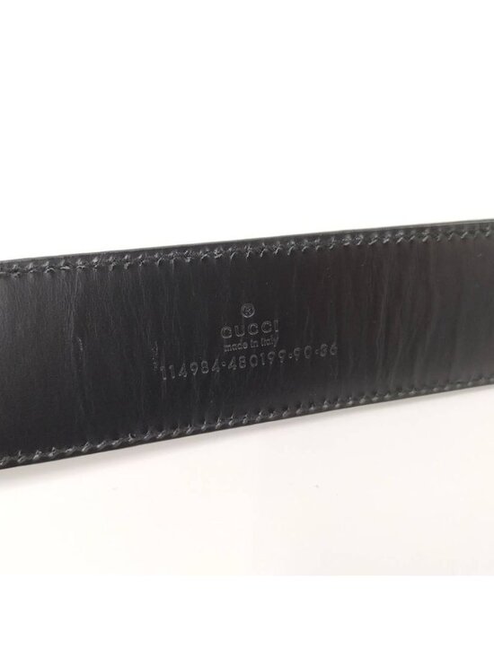 Gucci Belt Interlocking Leather main image 5